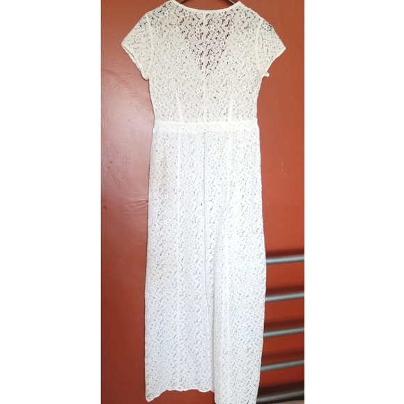 Lace Embroidery Maxi Dress - Picture 5 of 8